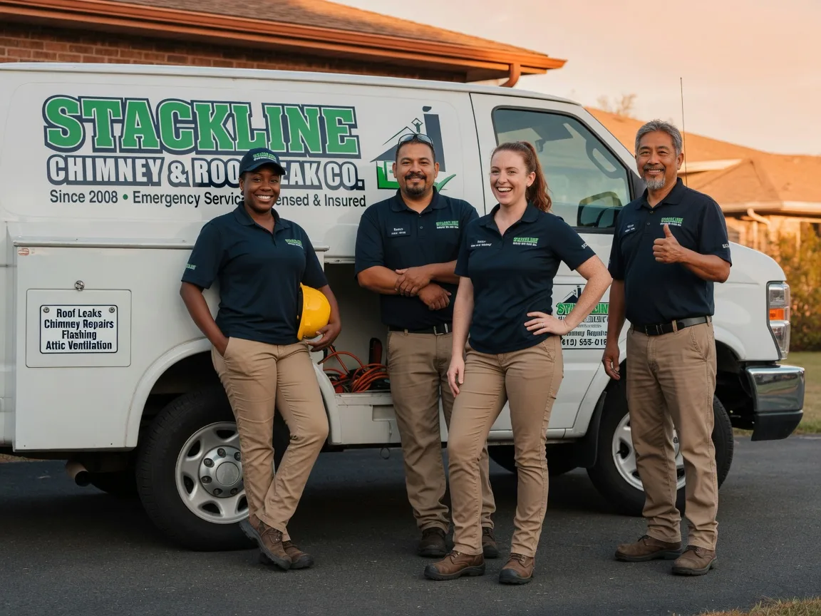 Chimney flashing repair company in Holabird, SD